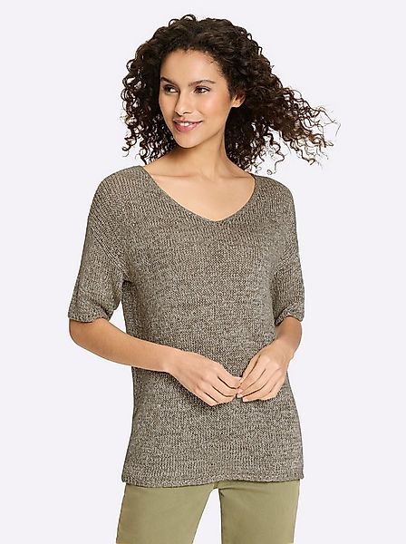 heine Strickpullover Pullover Kurzarm günstig online kaufen