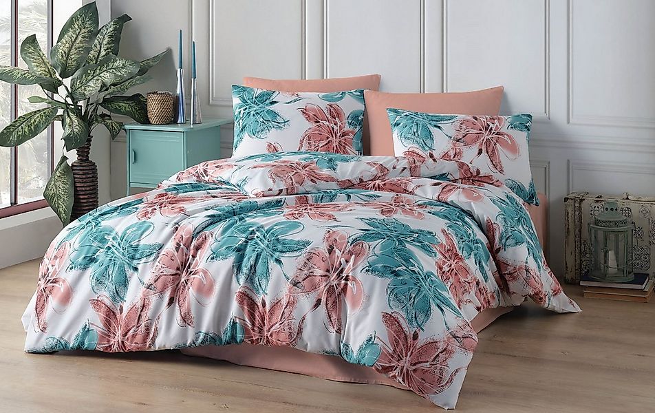 Buymax Bettwäsche Bettbezug-Set Trendy, atmungsaktiv, pflegeleicht, Renforc günstig online kaufen