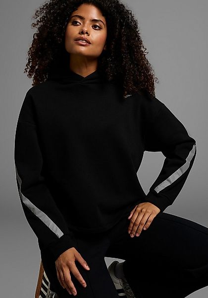 FAYN SPORTS Kapuzensweatshirt Weiches oversized Sweatshirt mit Reflektorstr günstig online kaufen