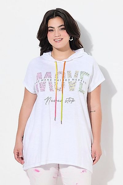 Angel of Style T-Shirt T-Shirt Kapuze MOVE-Schriftzug Halbarm günstig online kaufen