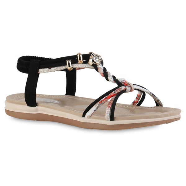 VAN HILL 841743 Riemchensandale Damen Riemchensandalen günstig online kaufen