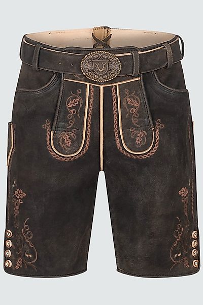 Lederhose Terence mit Gürtel günstig online kaufen