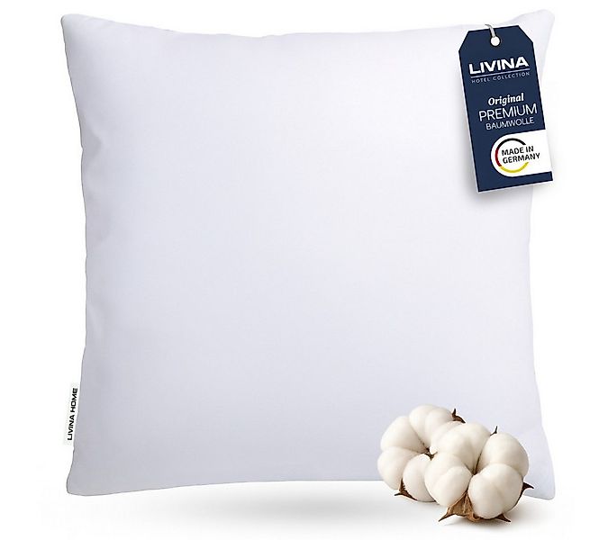 LIVINA HOME Kopfkissen Schlafkissen in Hotelqualität, Microfaserkissen, 80x günstig online kaufen