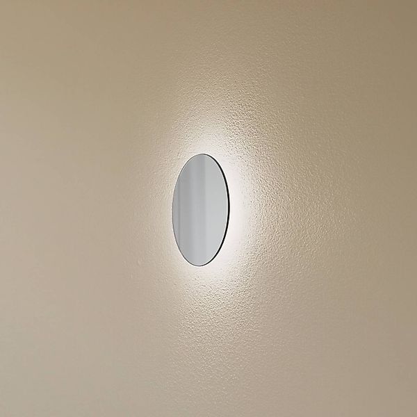 LED-Spiegel Ring S, Ø 19 cm, Glas, warmweiß günstig online kaufen