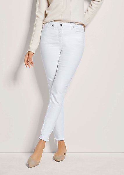 MADELEINE Gerade Jeans Mid Waist Skinny-Hose günstig online kaufen
