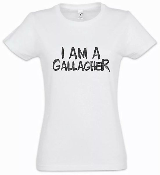 Urban Backwoods Print-Shirt I Am A Gallagher Damen T-Shirt Ian Lip Philipp günstig online kaufen