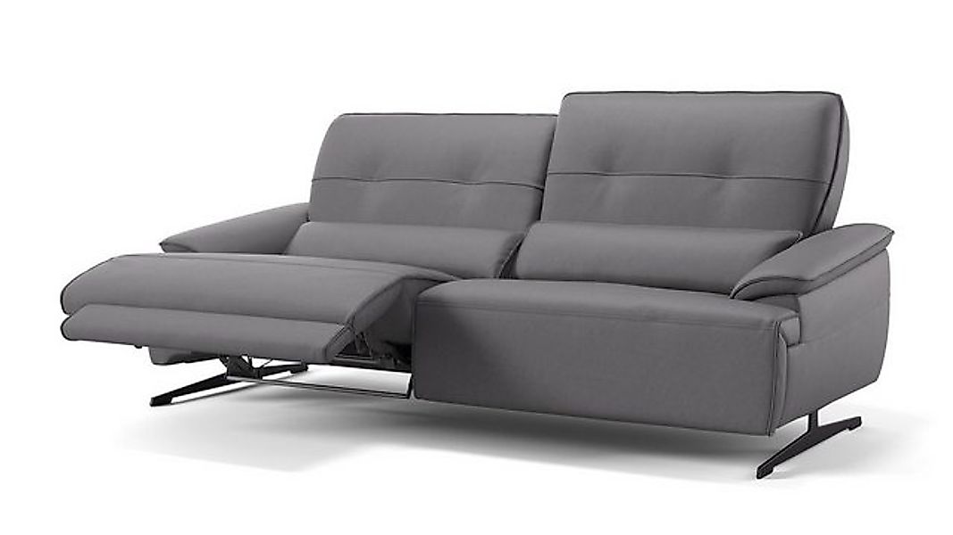 Sofanella 3-Sitzer Leder PERLO, Relaxcouch, Designersofa, Designer Sofa, 3e günstig online kaufen