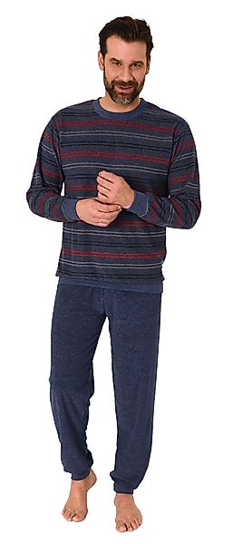 Normann Pyjama Normann Herren Frottee Schlafanzug günstig online kaufen