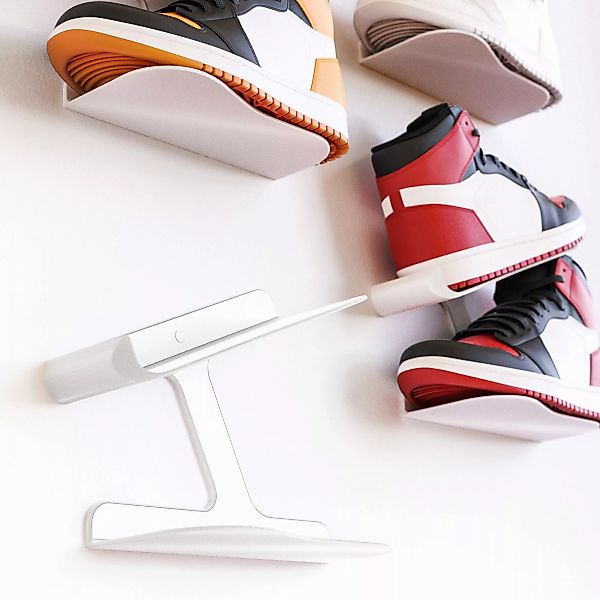 Mobilefox Schuhregal Sneaker Wandhalterung Schuh Regal günstig online kaufen
