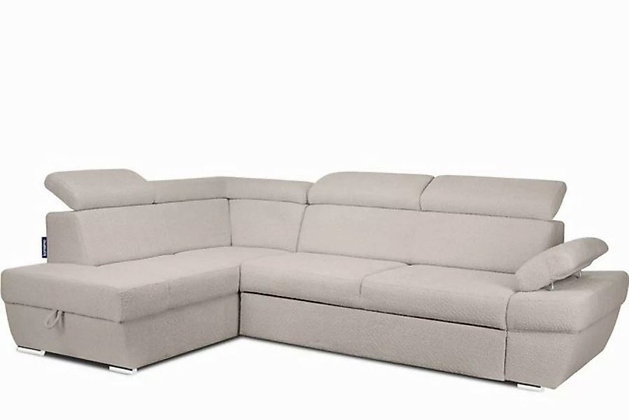 KONSIMO® Ecksofa RATLO Ecksofa, mit Bettfunktion und Bettkasten,verstellbar günstig online kaufen