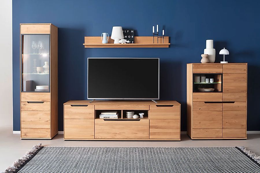 MCA living Wohnwand "Araya Wohnkombination II" Komplett-Set, optional: Glas günstig online kaufen