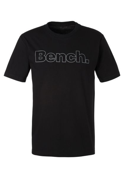 Bench. Loungewear T-Shirt 2 Stk. tlg. Shirt mit Logoprint, Basicshirt mit R günstig online kaufen