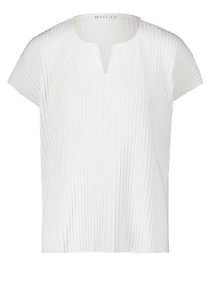 Betty&Co T-Shirt Shirt Kurz 1/2 Arm, Offwhite günstig online kaufen