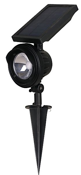 Luxform Gartenstrahler Solar-Intelligente Hybrid-Erdspießleuchte - Texas, günstig online kaufen