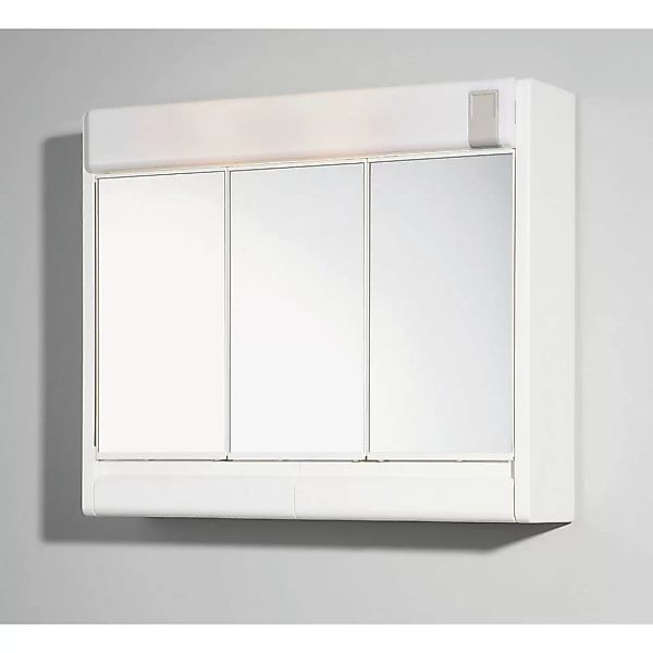 Spiegelschrank Sunny weiß B/H/T: ca. 60x51x16 cm günstig online kaufen