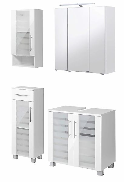 welltime Badmöbel-Set "Jaca" 4 Stk. tlg. günstig online kaufen