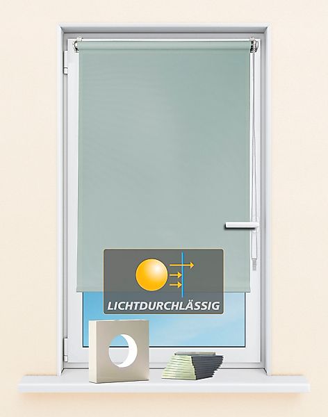 Kutti Seitenzugrollo "Seitenzugrollo Ida, Lichtschutz, Klemmfix, ohne Bohre günstig online kaufen