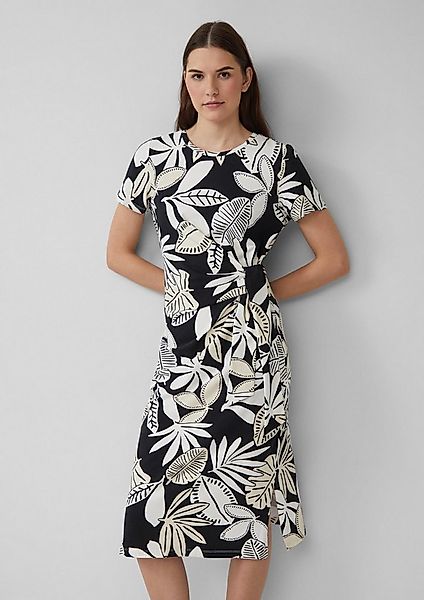 s.Oliver Midikleid Kleid Jersey-Kleid mit Knotendetail günstig online kaufen
