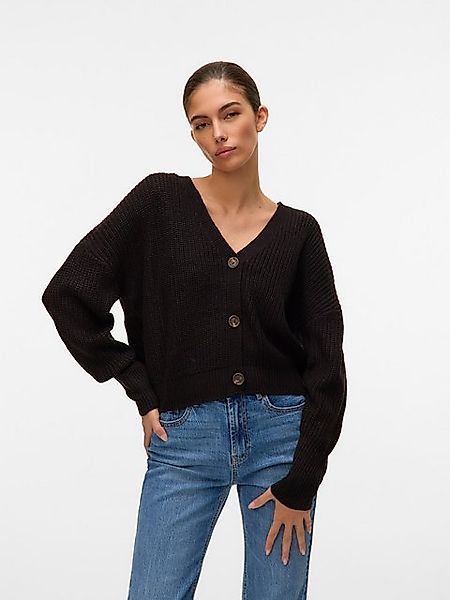 Vero Moda Strickjacke VMLEA LS V-NECK CUFF CARDIGAN günstig online kaufen
