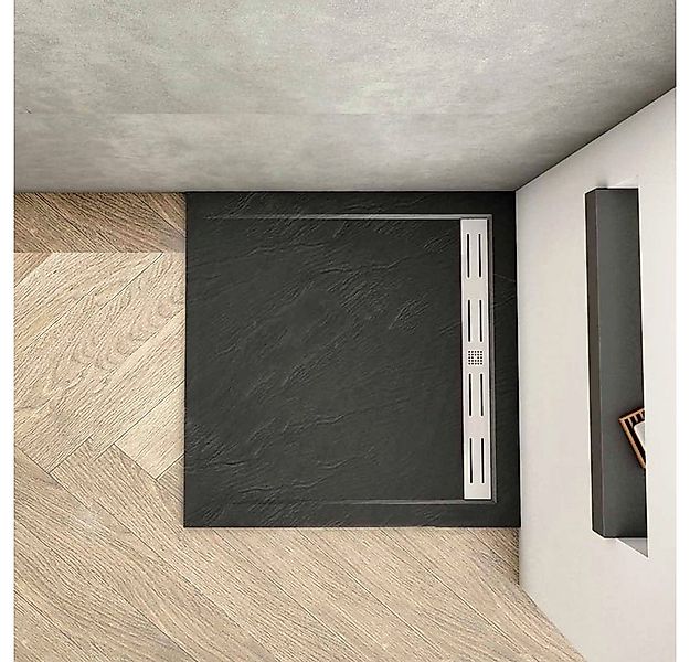 duschspa Duschwanne Duschwanne Kunststein Duschtasse mit Ablaufgarnitur Abl günstig online kaufen