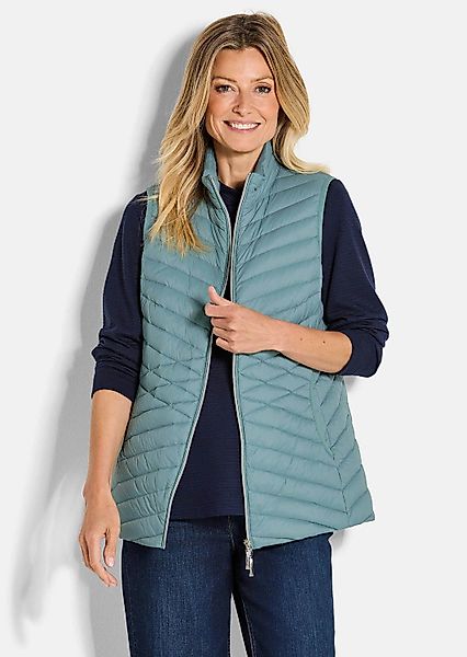 GOLDNER Kurzweste Weste Damen mit Stehkragen günstig online kaufen
