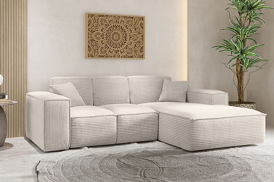 Kaiser Möbel Ecksofa Eckcouch SIENA L-Form, günstig online kaufen