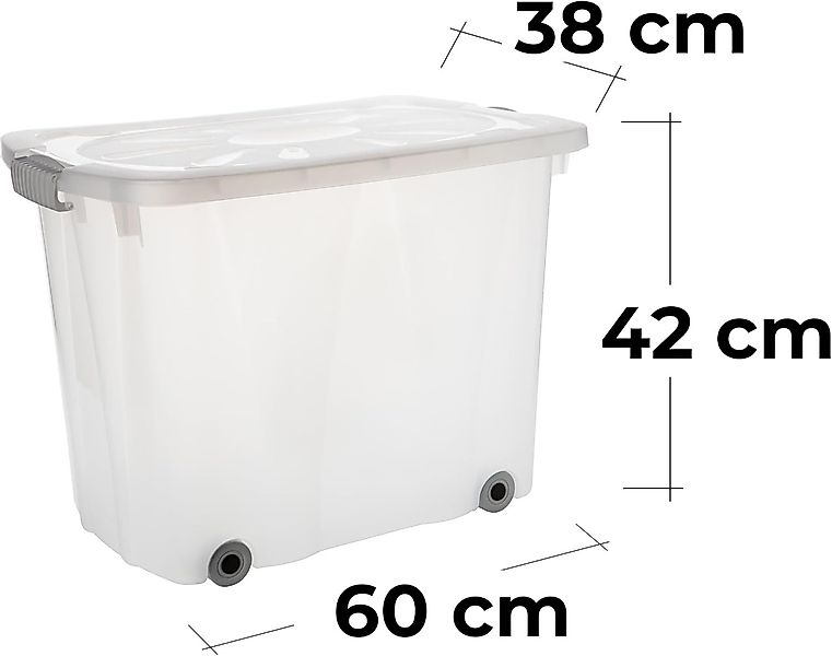 Centi Aufbewahrungsbox BOSTON Aufbewahrungsboxen 60 L (2er-Set), günstig online kaufen