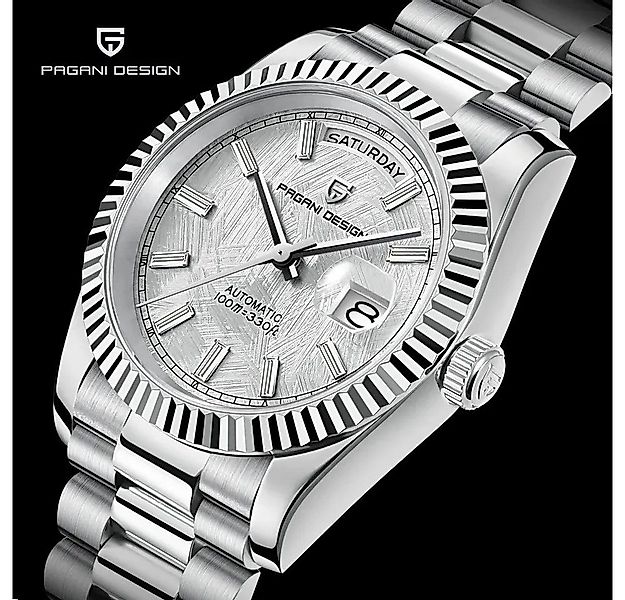 Pagani Design Automatikuhr Pagani Automatik Armbanduhr DayDate Herren Uhr E günstig online kaufen
