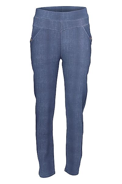 Thermohose 7031 gefütterte weiche Jeans-Optik Jeggings günstig online kaufen