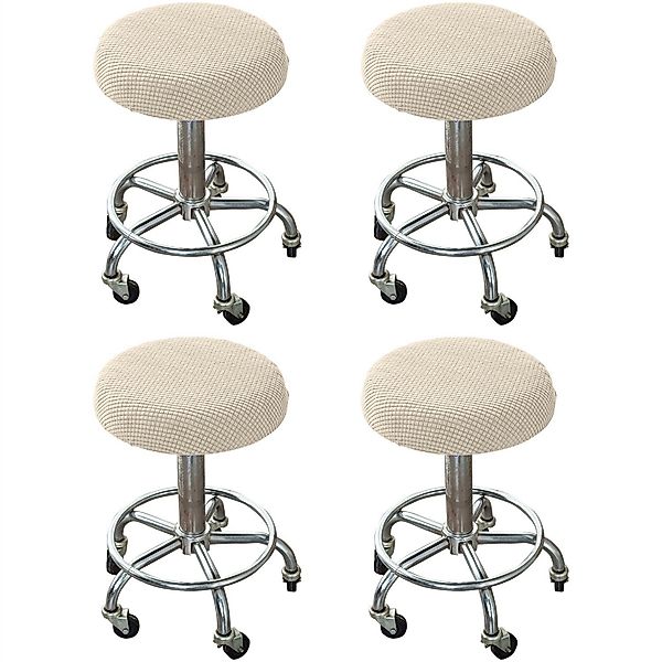 BYSURE Stuhlhusse, Stretch Runde Hocker- Bar günstig online kaufen