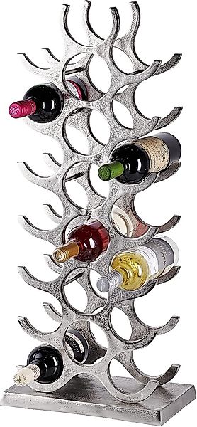 MichaelNoll Weinregal Weinregal Flaschenregal Alu Silber günstig online kaufen
