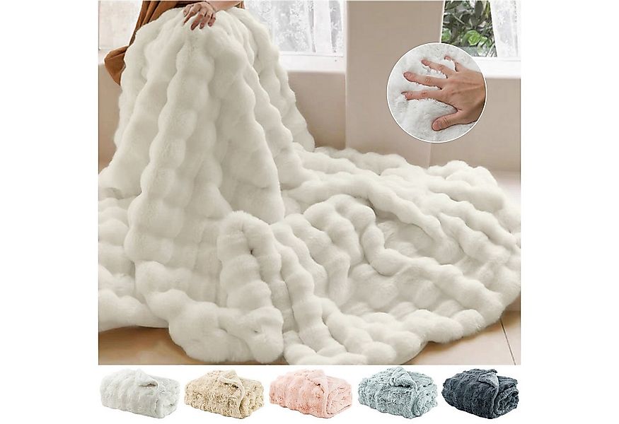 Überwurf Plüsch Kuscheldecke Flauschig Decke, Super Weiche Kuschelige, Suni günstig online kaufen