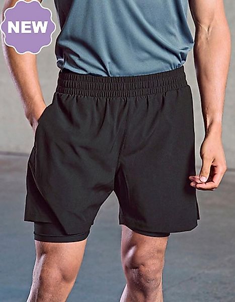 Tombo Trainingshose Men's Double Layer Sports günstig online kaufen