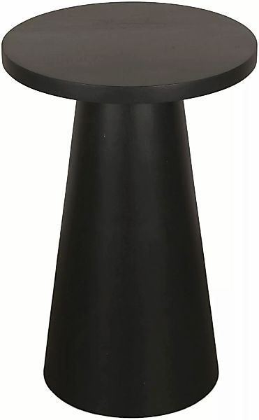 byLIVING Beistelltisch "Cone", aus Massivholz in schwarz oder white wash, v günstig online kaufen