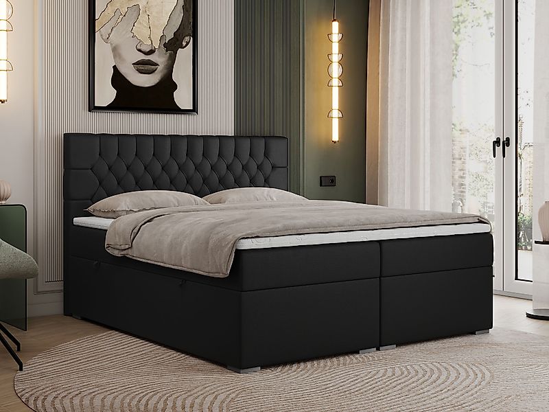 MKS MÖBEL Boxspringbett PERA (Set, Packung, günstig online kaufen
