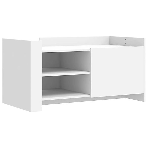 vidaXL Couchtisch Weiß 100x50x50 cm Holzwerkstoff 848360 günstig online kaufen