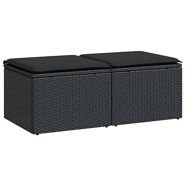 vidaXL Gartenlounge-Set 2-tlg. Garten-Sofagarnitur mit Kissen günstig online kaufen