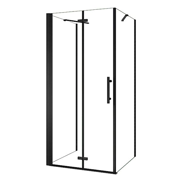 Duschparadies U-Duschkabine 90 x 70 x 90 cm U-Kabine Höhe 195cm Falttür 6mm günstig online kaufen