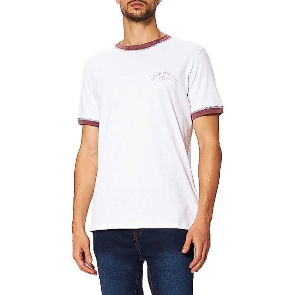Replay M3464.000.22980p T-shirt S Off White / Burgundy günstig online kaufen