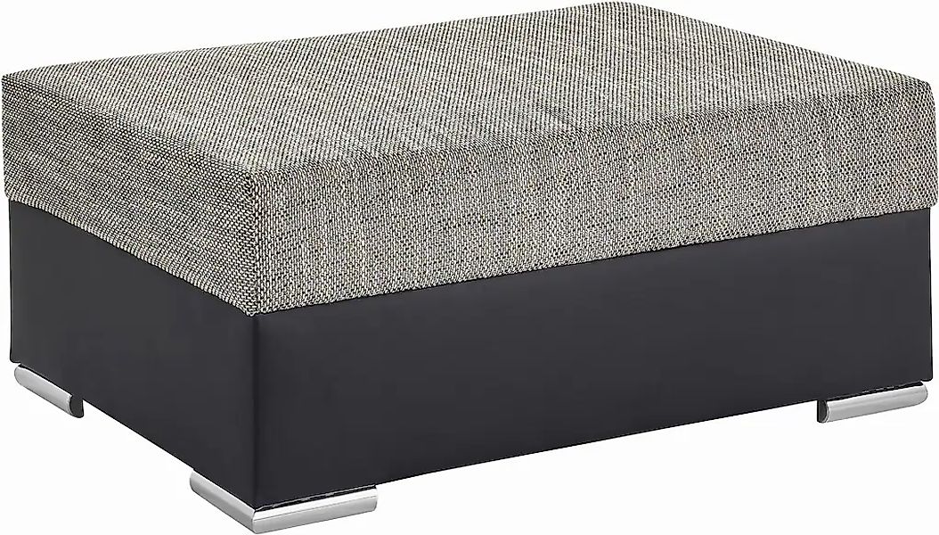 COLLECTION AB Hocker »John«, Frei im Raum stellbar, wahlweise mit Federkern günstig online kaufen