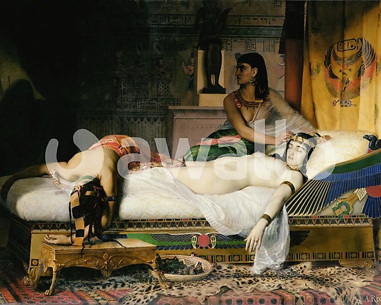 Fototapete "Der Tod von Kleopatra" 3,61x2,50 m / Strukturvlies Klassik günstig online kaufen