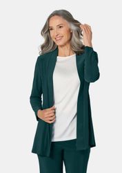 GOLDNER Shirtjacke Leichte Shirtjacke lila mit günstig online kaufen
