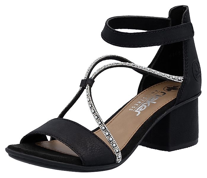 Rieker Sandalette, Sommerschuh, Sandale, Blockabsatz, mit günstig online kaufen