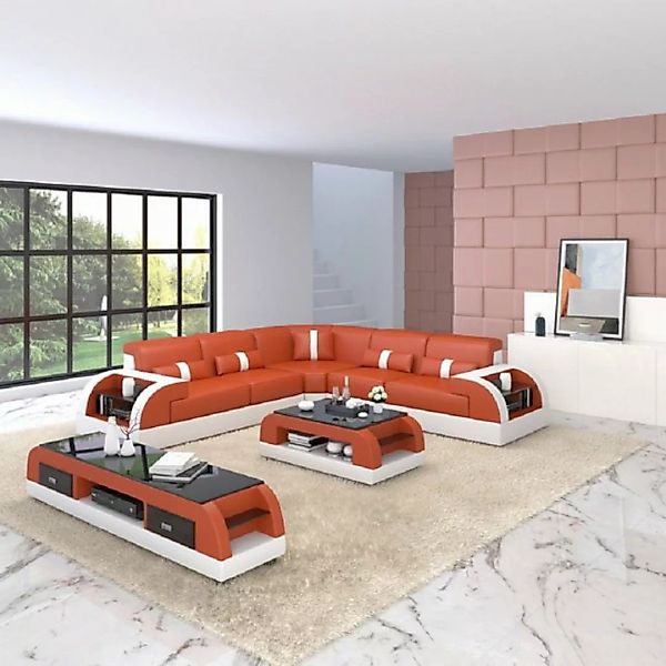 JVmoebel Ecksofa Designer Sofa Couch Polster Wohnlandschaft Ecksofa Ecksofa günstig online kaufen