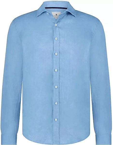 State Of Art Hemd Leinen Blau - Größe 3XL günstig online kaufen