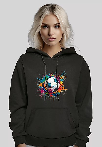 F4NT4STIC Kapuzenpullover "Bunte Fußball Grafik", Premium Qualität günstig online kaufen