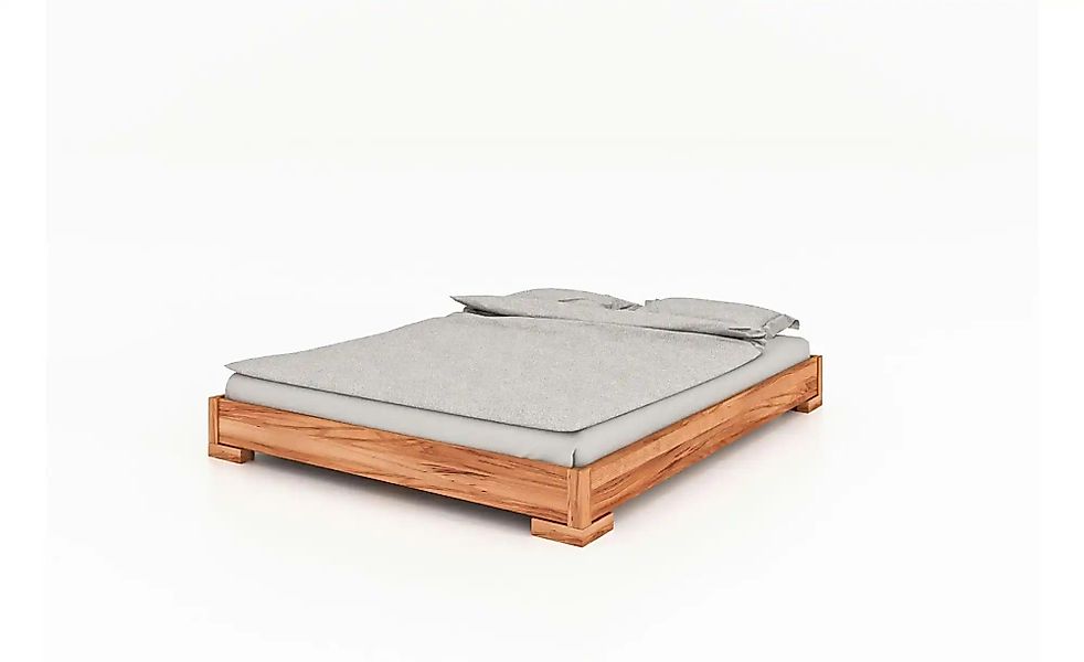 Massivholzbett ohne Kopfteil Felix ¦ holzfarben ¦ Maße (cm): B: 205 H: 22 B günstig online kaufen