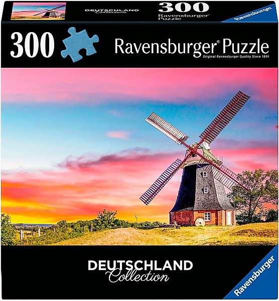 Ravensburger Puzzle Deutschland Collection, Die Windmühle von Klütz, 300 Pu günstig online kaufen