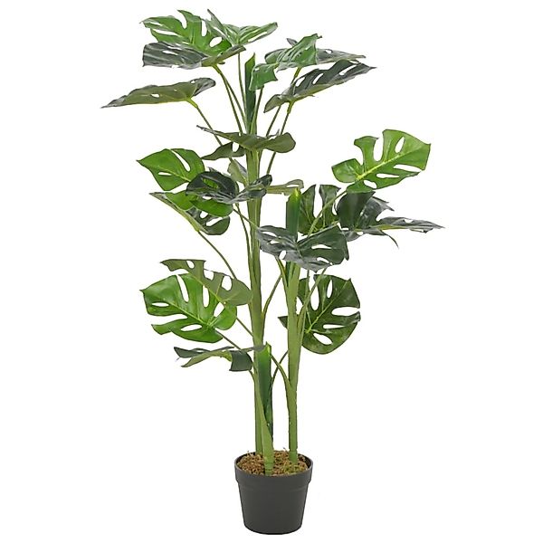 vidaXL Künstliche Pflanze Monstera mit Topf Grün 100 cm günstig online kaufen