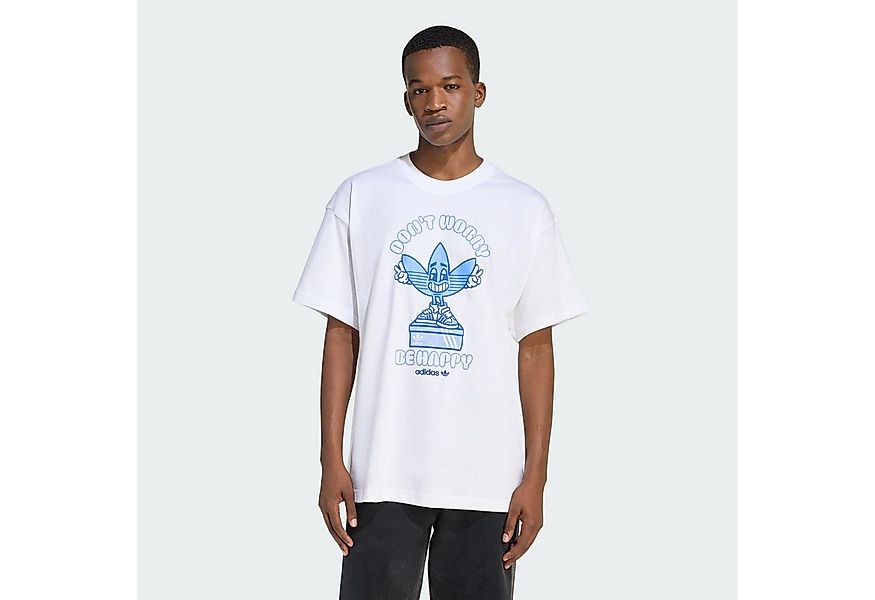 adidas Originals T-Shirt SMILE TREFFY T KURZÄRMLIGES GRAFIK T-SHIRT (1-tlg) günstig online kaufen